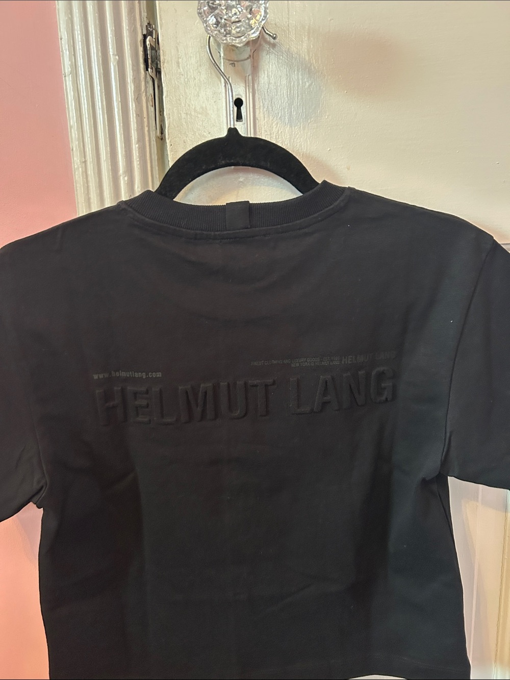 Helmut Lang Black Tee - Picture 2 of 3